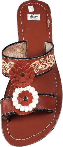 Miniatura 3 de Sandalias Mexicanas de Piel para Mujer Huarache de Piel Hecho en México