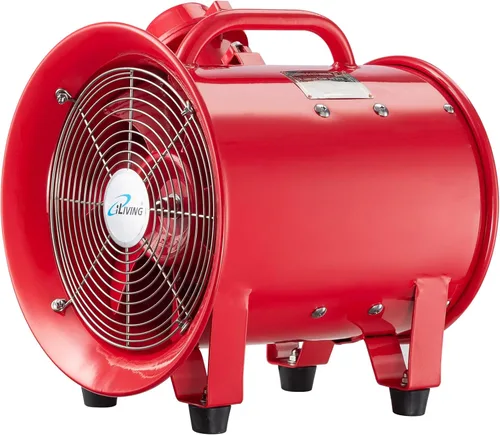 Miniatura 10 de iLiving - ILG8EF20EX - Soplador de alta velocidad a prueba de explosiones, extractor de humos, extractor portátil y ventilador ventilador