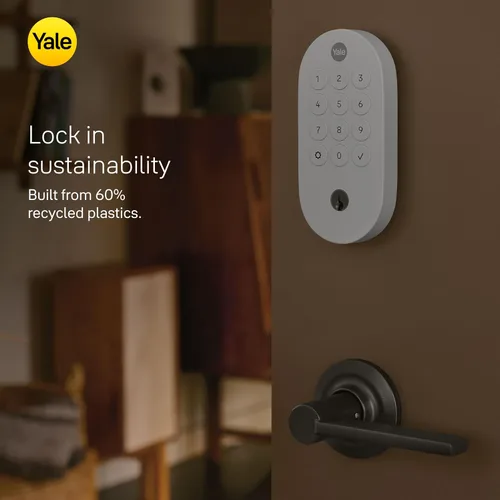 Miniatura 5 de Yale Cerradura Inteligente de Pestillo con Llave Ash con Google Matter, YRD510-MT1-ASH