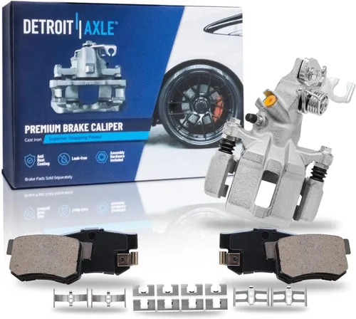 Miniatura 106 de Detroit Axle - Pastillas de freno traseras para Kia Sportage 2017-2022, Hyundai Tucson 2016-2021, pastillas de freno de cerámica 2018 2019 2020