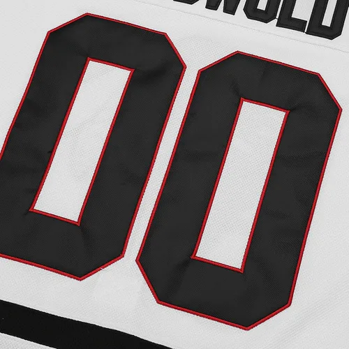 Miniatura 3 de SHRIJAN Griswold Hockey Jersey #00 Christrmas Movie - Camisetas de hockey para hombre, números y letras cosidos, S-XXXL