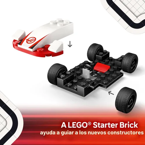 Miniatura 3 de LEGO City F1 Williams Racing & Haas F1 - Juguete de construcción de autos para niños, niños y niñas, a partir de 4 años, juguete preescolar
