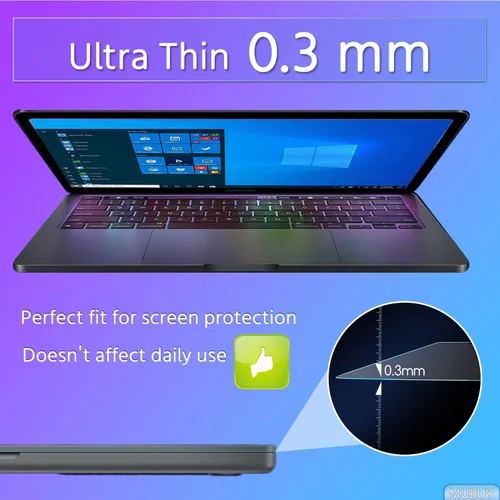 Miniatura 4 de Protector de pantalla para portátil de 16 pulgadas, vidrio templado para pantalla de 16 pulgadas con relación de aspecto 16:10