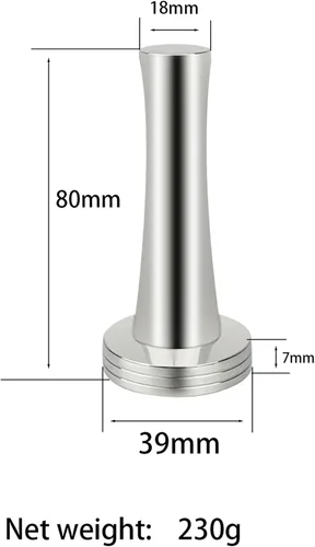 Miniatura 3 de Tamper de café 1.535 in 1.575 in, Espresso Tamper 1.535 in 1.575 in 1.535 in 1.575 in 1.535 in 1.575 in 304 Acero inoxidable Espresso Café Tamper