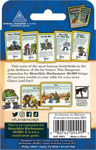 Miniatura 3 de Munchkin Warhammer 40,000 Storming the Warp de Steve Jackson