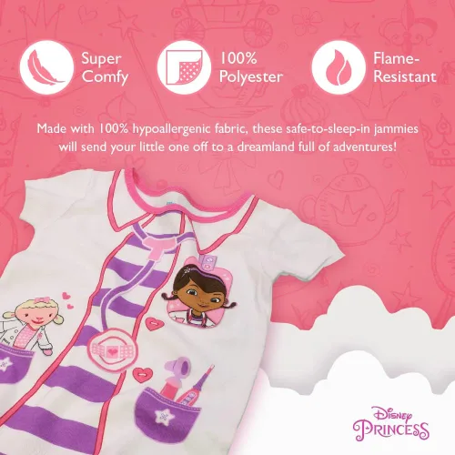 Miniatura 3 de Disney Conjunto de pijama de 2 piezas para niñas Princesa Sirenita