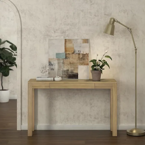 Miniatura 21 de NTC Flow Mesa de Café Moderna de Madera Rectangular con Cajón Oculto – Resistente al Agua y al Calor, Negro Quemado