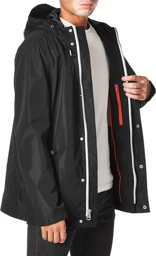 Miniatura 2 de Cole Haan Signature Chaqueta impermeable con capucha para hombre