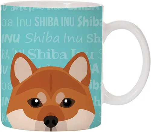 Miniatura 45 de Taza de café de cerámica con diseño de raza de perro de 11 oz (Border Collie)