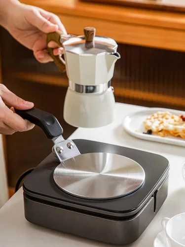 Miniatura 3 de Difusor de calor para estufa de gas, placa de inducción Moka Pot Aapter, adaptador de placa convertidor de inducción para utensilios de cocina, 5