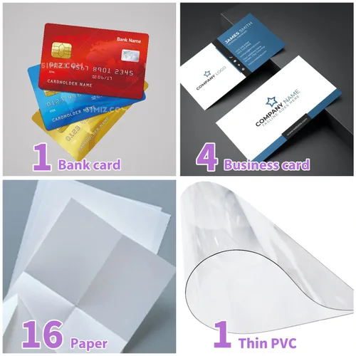 Miniatura 6 de Perforadora de un solo agujero, paquete de 3, agujero de 1/4 pulgadas, 50% de ahorro de mano de obra, perforadora de metal resistente, capacidad