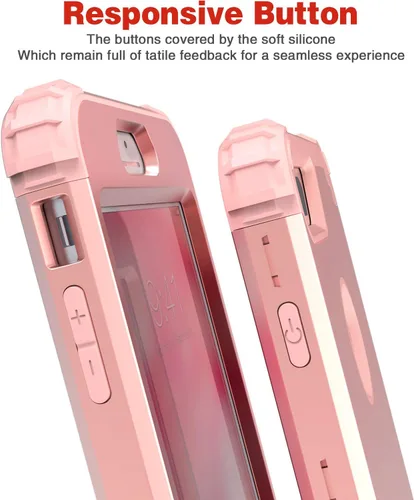 Miniatura 9 de IDweel Funda para iPhone 8 Plus, para iPhone 7 Plus con Protector de Pantalla, 3 en 1 Híbrida Resistente a Golpes de Servicio Pesado Protección Oro