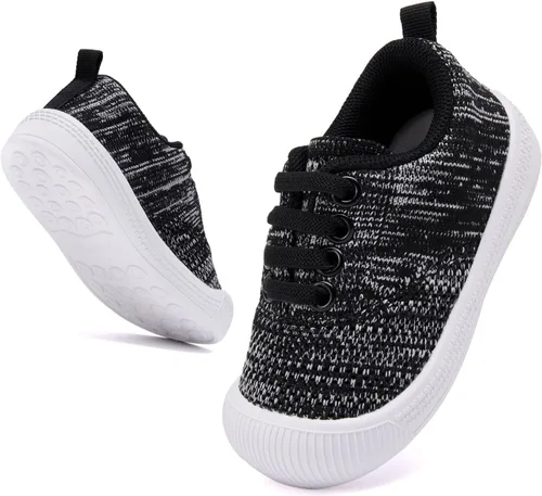 Miniatura 65 de BMCiTYBM Zapatos de bebé para niños y niñas, zapatos para caminar para niños pequeños, zapatos ligeros antideslizantes para 6, 9, 12, 18, 24 meses