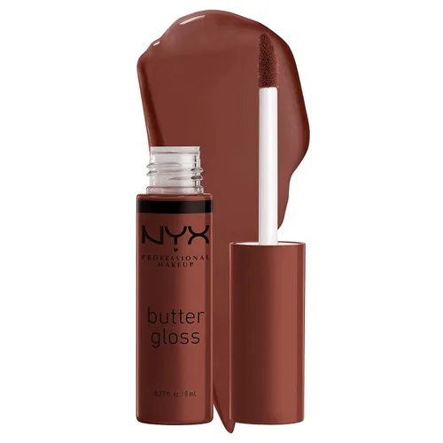 Miniatura 17 de NYX MAQUILLAJE PROFESIONAL Brillo de mantequilla, brillo de labios no pegajoso - crema brulée (natural)