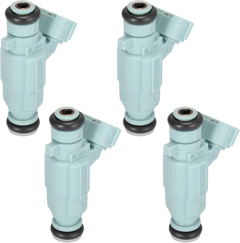 TA-VIGOR 4 piezas Inyector de combustible Compatible con Kia Spectra Spectra5 Soul Hyundai Elantra 2008 2009 2010 2011 2012, Inyector de combustible