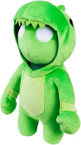 Gang Beasts - Peluche súper elástico – Dragón verde – 16 pulgadas – Bonitos juguetes de peluche para niños – Colecciona los cuatro personajes –