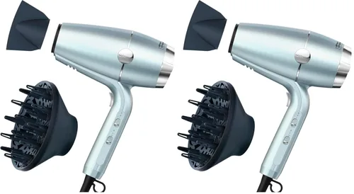 Miniatura 9 de INFINITI PRO CONAIR SmoothWrap Secador de Cabello, Secador con Accesorios Difusor y Concentrador, Tecnología Avanzada de Plasma y Cerámica para Menta
