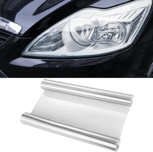 Miniatura 15 de Película de tinte autoadhesiva para luces de automóvil de 11.88×48 pulgadas, película de tinte para luz de freno, faro, luz trasera, luz antiniebla