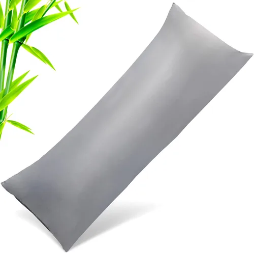 Miniatura 50 de Fundas de Almohada Tamaño Queen Paquete de 2, Fundas de Almohada de Rayón de Bambú Refrescantes con Cierre de Sobre, Fundas de Almohada Frescas