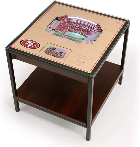 Miniatura 7 de YouTheFan NFL - Mesa auxiliar iluminada StadiumViews de 25 capas