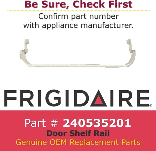 Miniatura 2 de GENUINE Frigidaire 240535201 - Estante para puerta