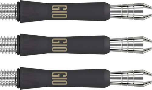 Target Darts Phil Taylor G10 - Cañas cortas de titanio (1.339 in) - Paquete de 3 vástagos