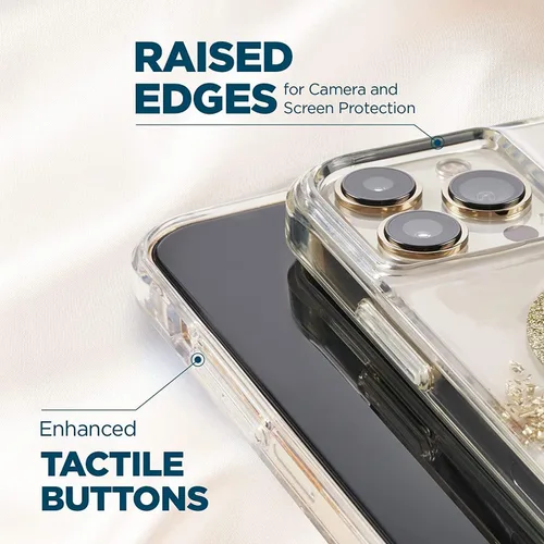 Miniatura 4 de Case-Mate - Karat Marble - Funda MAGSAFE para iPhone 13 Pro Max - Compatible con accesorios MAGSAFE y carga - Protección contra caídas de 10 pies