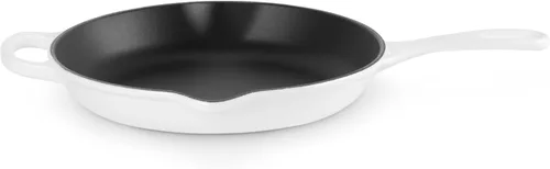 Miniatura 2 de Le Creuset Sartén de hierro fundido esmaltado con mango de hierro fundido, 10.25 pulgadas (1-3/4 qt.), Blanco