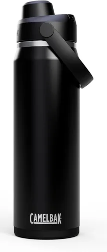 Miniatura 34 de CamelBak Thrive Chug - Botella de agua aislada de acero inoxidable, color negro, 20 onzas