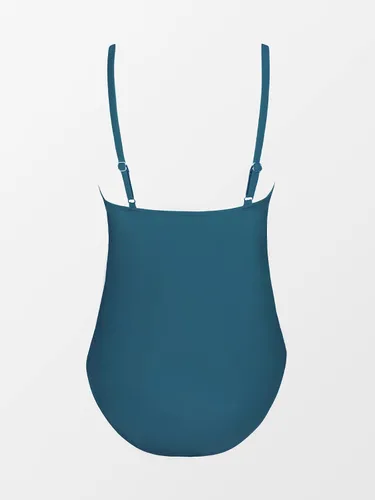 Miniatura 6 de CUPSHE Traje de baño de maternidad para mujer, traje de baño de una pieza, traje de baño de embarazo, tirantes delgados