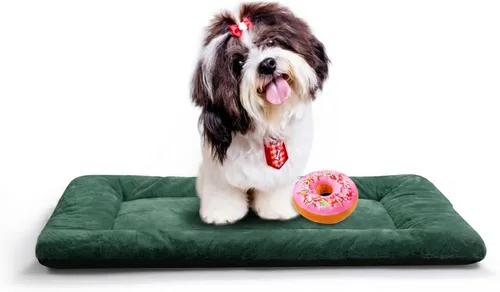 Miniatura 47 de Camas para Perros Almohadilla de Jaula para Perros Grandes Cama de Jaula para Perros Ultra Suave Lavable y Antideslizante Almohadilla de Perrera