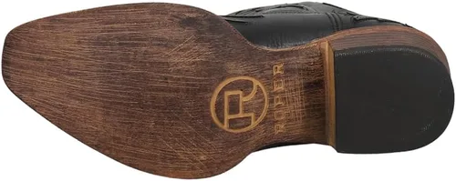 Miniatura 5 de ROPER Mujeres Amelia Snip Toe Western Cowboy Botas Tobillo Tacón Bajo 1-2" - Marrón