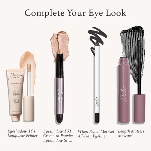 Miniatura 8 de Julep - Sombra de ojos 101 de crema a polvo, impermeable, en barra de punta doble – De larga duración, a prueba de arrugas, fácil de aplicar