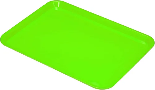 Miniatura 6 de PATIKIL Bandeja de comida rápida de 12 x 8 pulgadas, bandeja rectangular reutilizable reciclable multiusos para restaurante, cocina en casa