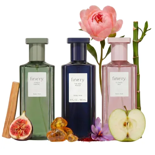 Miniatura 9 de Fine'ry Body Mist Set de regalo Gourmand Fragancia Spray Trio Aromas de cereza, pistacho y vainilla Bruma de perfume para cabello y cuerpo