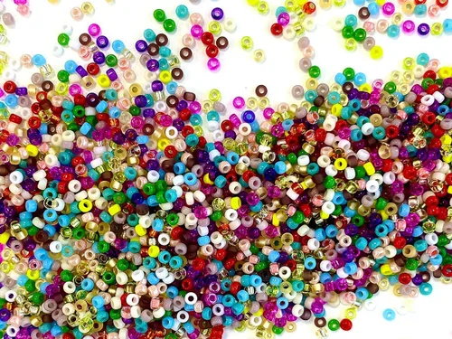 Miniatura 11 de 0.71 oz Delica Seed Beads 8/0, Miyuki Japanese Beads, Mix 1 Cuentas Delica 8/0