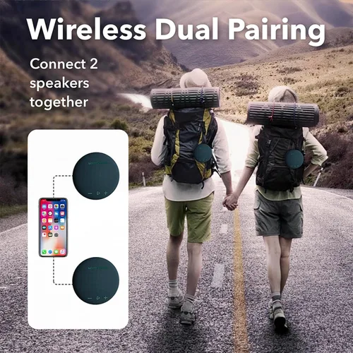 Miniatura 6 de Altavoz Bluetooth Monster, Altavoz de Ducha IPX8 Impermeable, Bluetooth 5.4 con Sonido HD Fuerte y Graves Robustos, Tiempo de Reproducción Extra