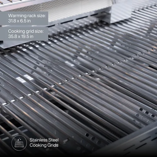 Miniatura 7 de Spire Cabezal de Isla de Parrilla de Gas Empotrada Premium de 6 Quemadores, Parrilla de Propano de Acero Inoxidable de 36 Pulgadas con Quemador