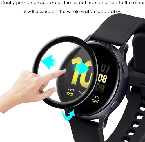Miniatura 2 de Protector de pantalla compatible con Amazfit GTS 2 Mini, youkei 3D cobertura completa PET suave protector de pantalla para Amazfit GTS 2 Mini