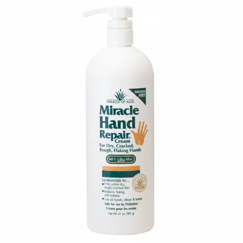 Miniatura 14 de Miracle - Crema reparadora de manos para manos secas y agrietadas, 8 onzas, la mejor crema curativa de manos con 60% de aloe vera, hidratante