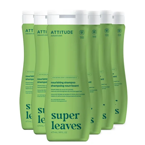 Miniatura 24 de ATTITUDE Colorlast Champú para el cabello, verificado por EWG, para cabello teñido, protege el color, ingredientes derivados de forma natural