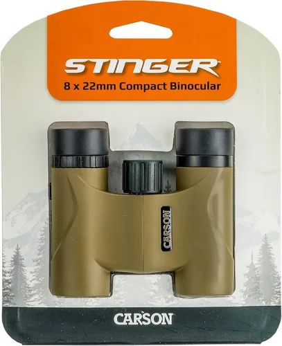 Miniatura 7 de Carson Stinger - Prismáticos compactos y ligeros de 0.315 x 0.866 in para viajes, observación de aves, observación de la naturaleza, safari