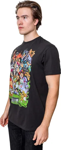 Miniatura 4 de Disney Villains Group Collage Gaston Ursula Maleficent Hades - Camiseta para hombre