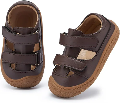 BMCiTYBM Sandalias de verano con punta cerrada para bebé, niño, niña, zapatos ligeros, antideslizantes, para primeros pasos, 6, 9, 12, 18, 24 meses