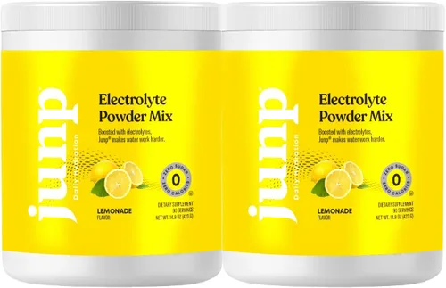 Miniatura 18 de JUNP Polvo de electrolitos sin azúcar ni carbohidratos – Mezcla de bebida de electrolitos Keto de uva madura en vid - Polvo de electrolitos