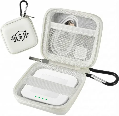 Miniatura 8 de Estuche para lector de tarjetas con chip, bolsa de transporte resistente. Compatible con Square A-SKU-0485, lector sin contacto y con chip con cable
