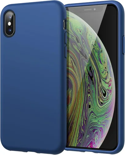 Miniatura 7 de JETech Funda de silicona para iPhone X, iPhone Xs, 5.8 pulgadas, suave al tacto, funda protectora de cuerpo completo, a prueba de golpes con forro