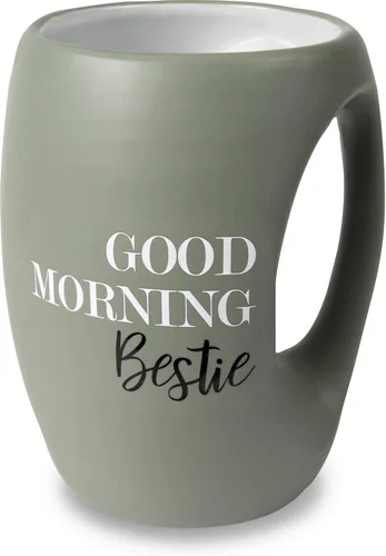 Miniatura 15 de Pavilion - Good Morning Gorgeous - Taza de café de 16 onzas con calentamiento de manos, color morado Púrpura