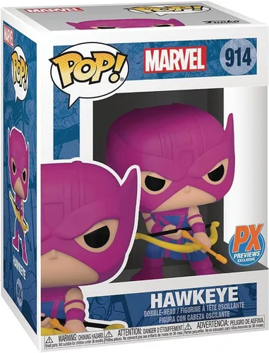 Miniatura 2 de Funko Pop! Marvel Figura clásica de vinilo Hawkeye