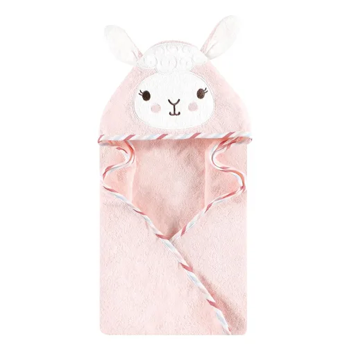 Miniatura 6 de Hudson Baby Toalla unisex de algodón con capucha con cara de animal para bebé, abeja amarilla, talla única Amarillo Bee